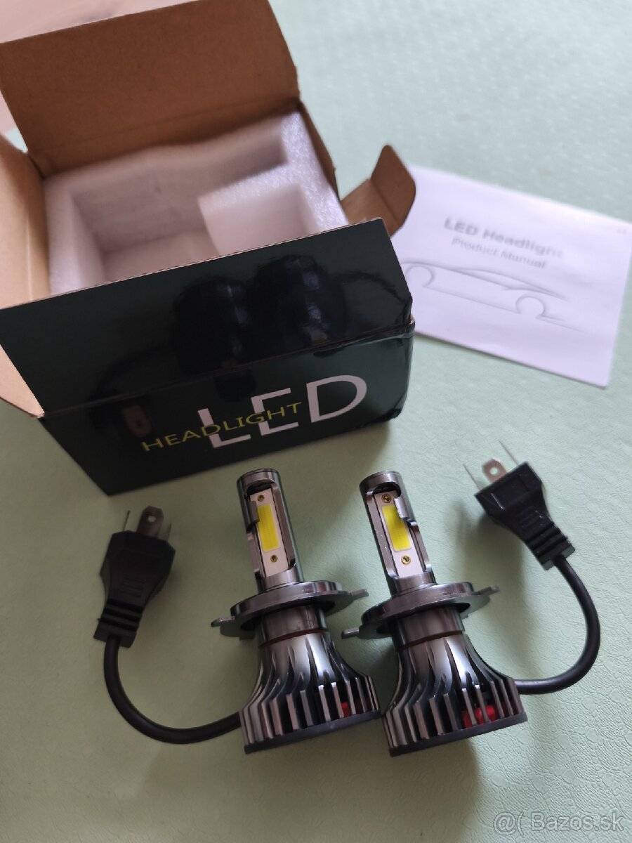 LED žiarovky H4 9003 - 2
