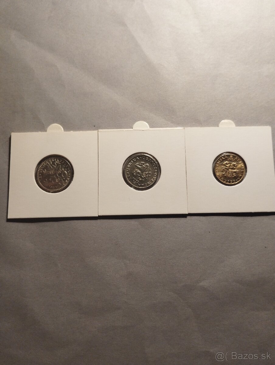 Repliky najvzácnejších ČS mincí - 2