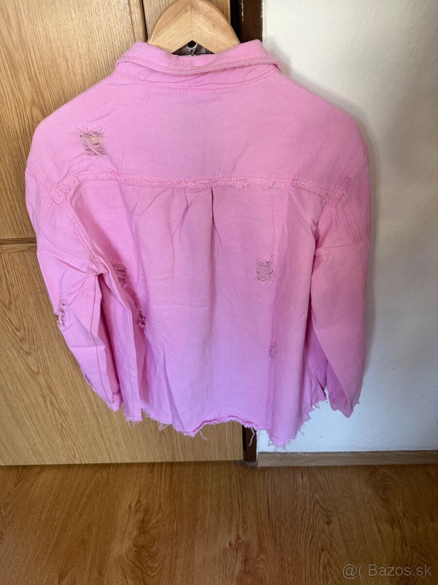 riflova bunda ruzova NOVA - 2