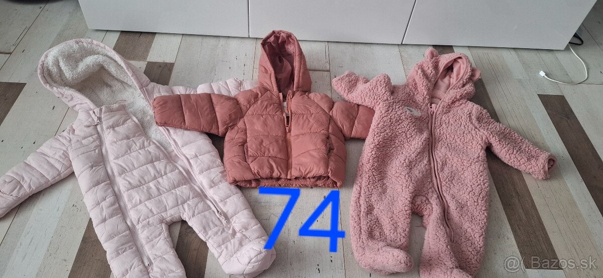 Baliky oblecenia od 62-80 - 2