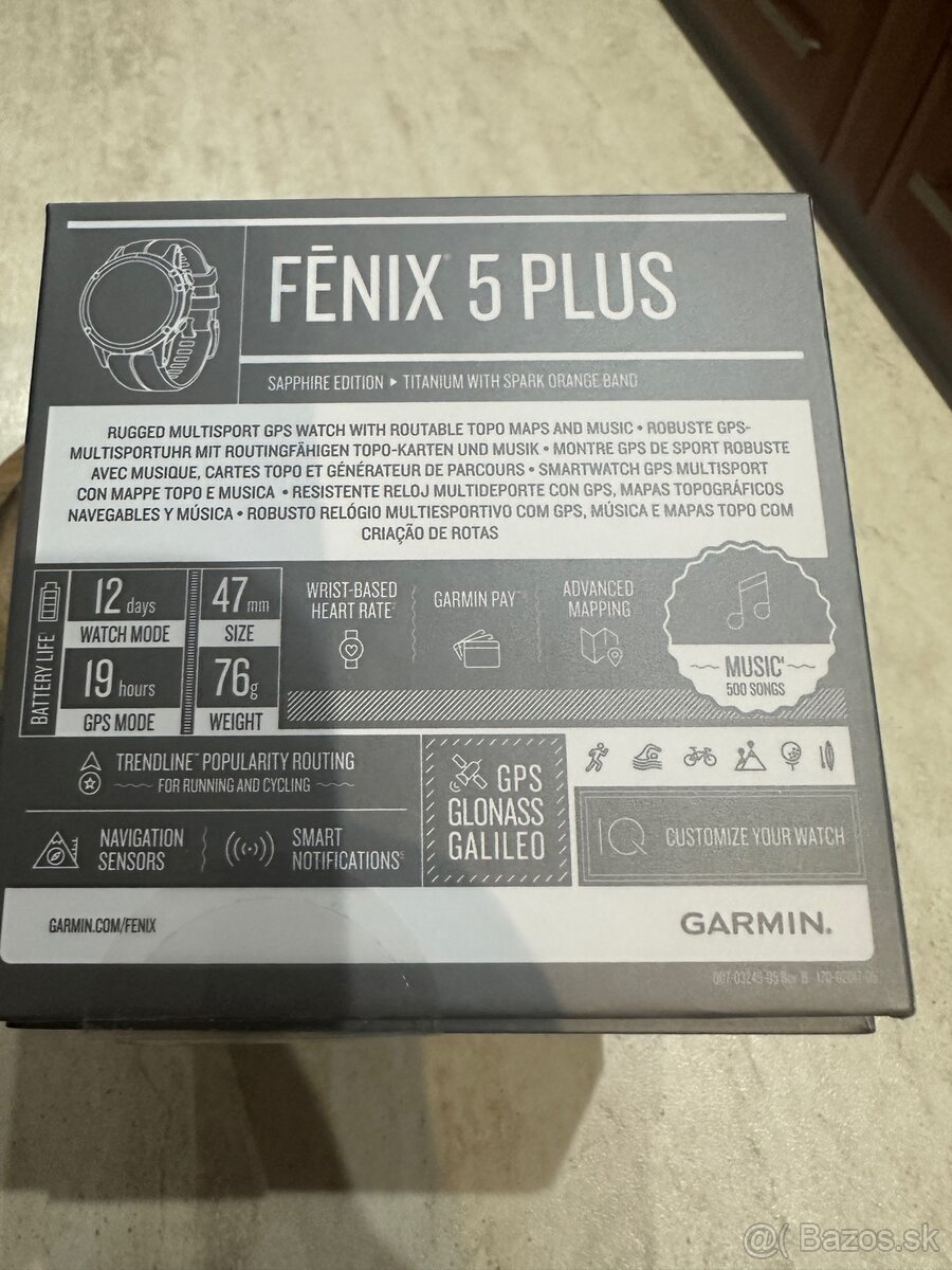 Garmin fenix 5 plus Sapphire - 2