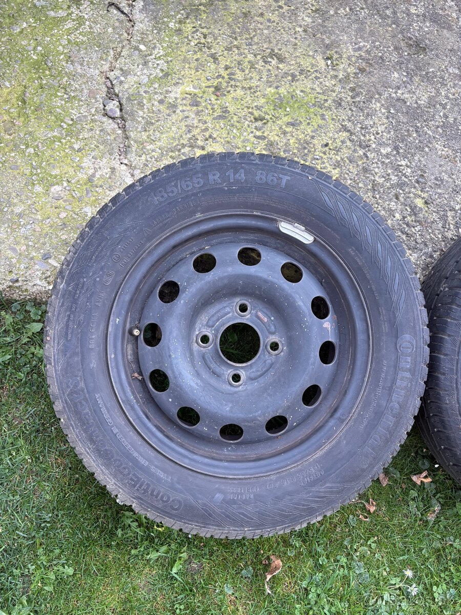 pneumatiky s diskami 185/65 R14 - 2