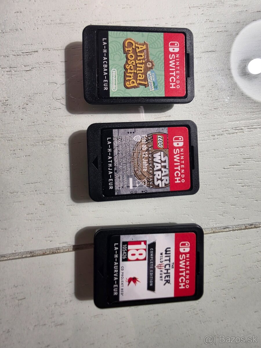 Predam hry WITCHER, ANIMAL CROSSING, STAR WARS - 2