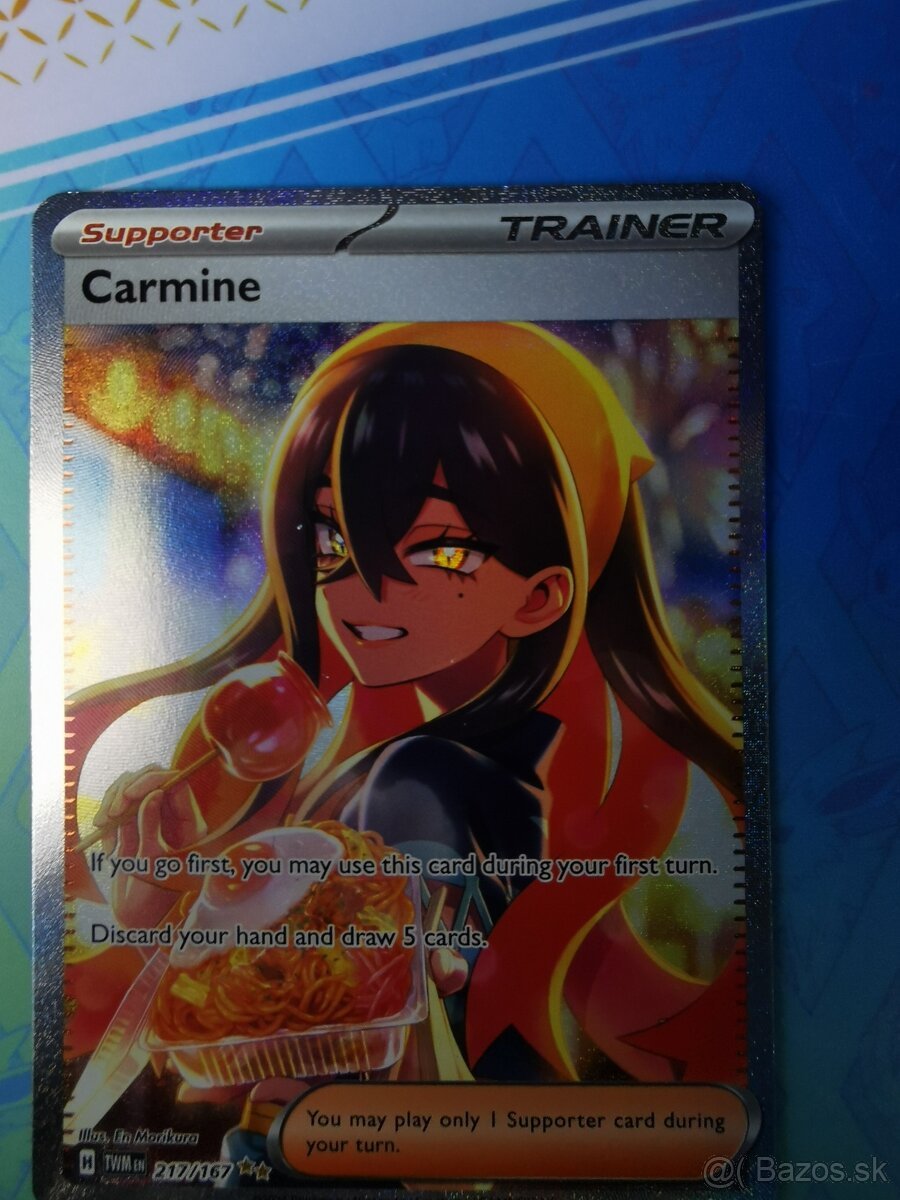 Zberateľská karta Carmine Trainer - 2