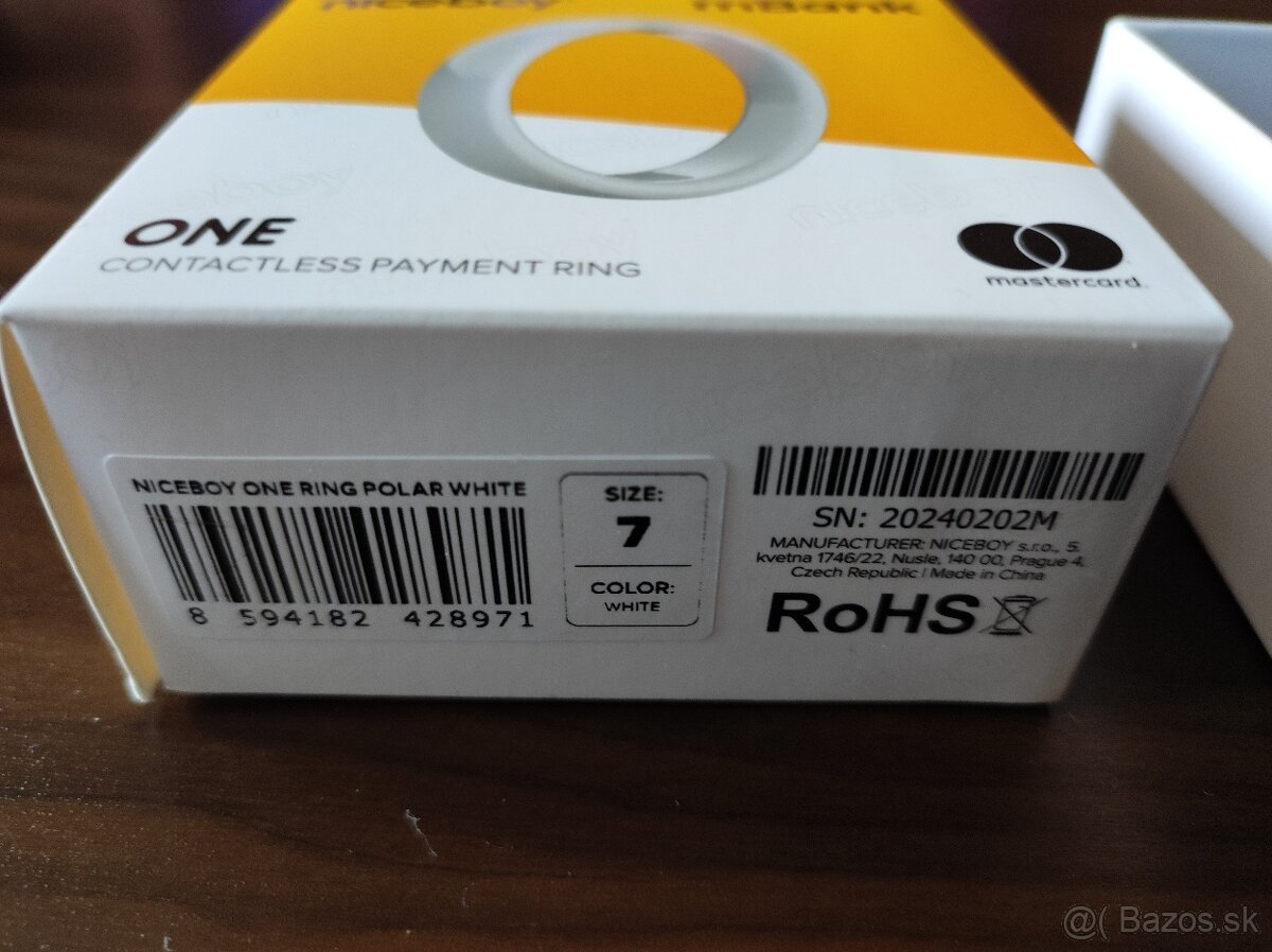 Platobný prsteň - 2