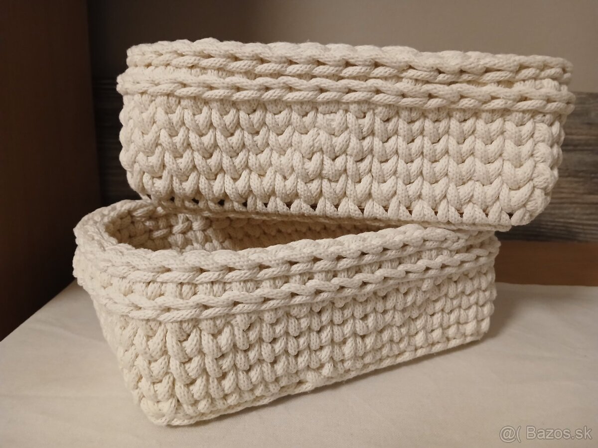 Pletené košíky - 2