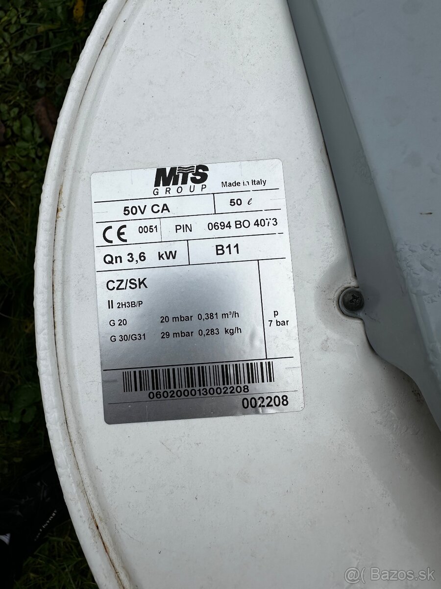 Predám 50l bojler - 2