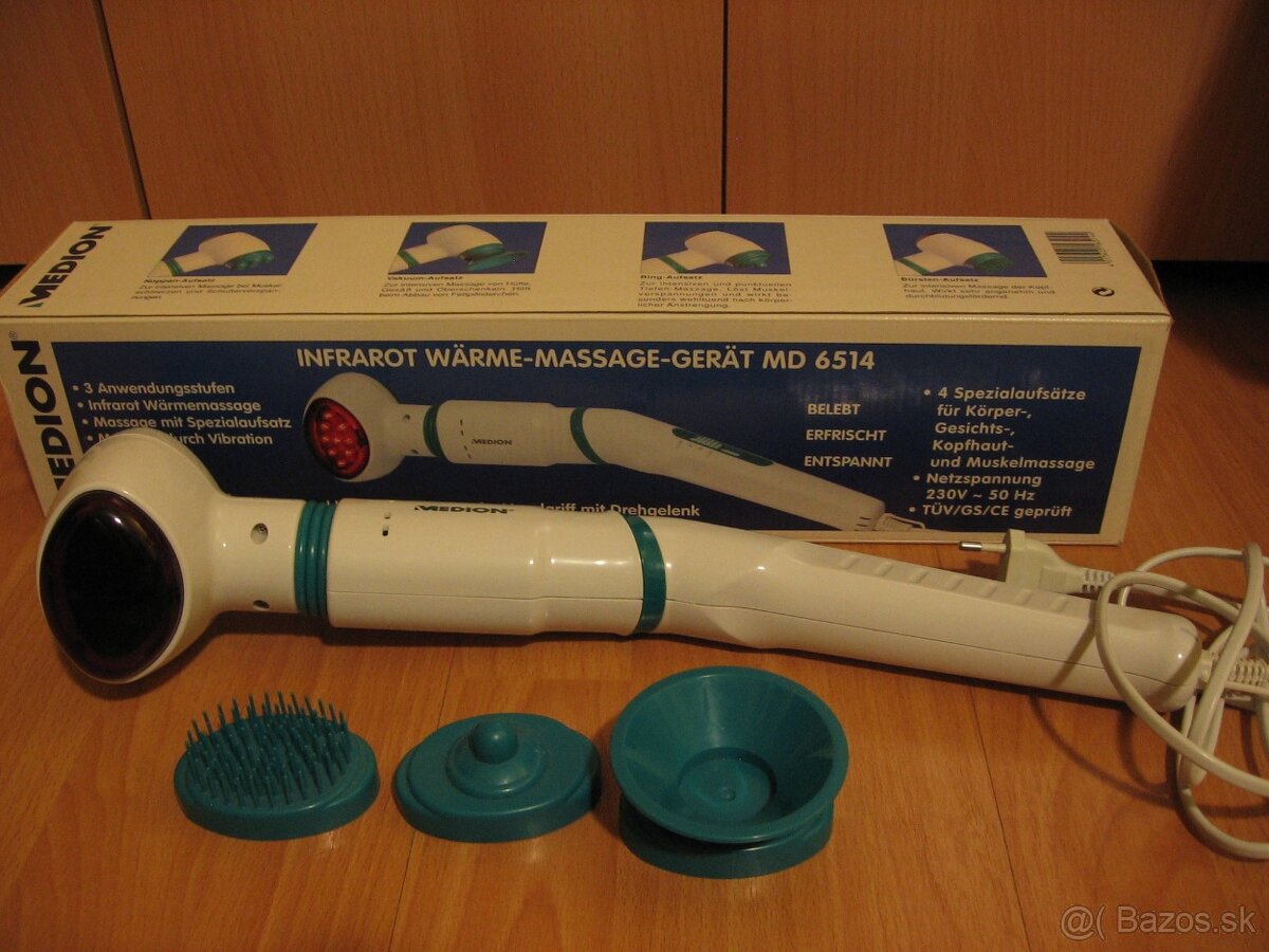 Infračervený tepelný masážny prístroj MEDION MD 6514: - 2