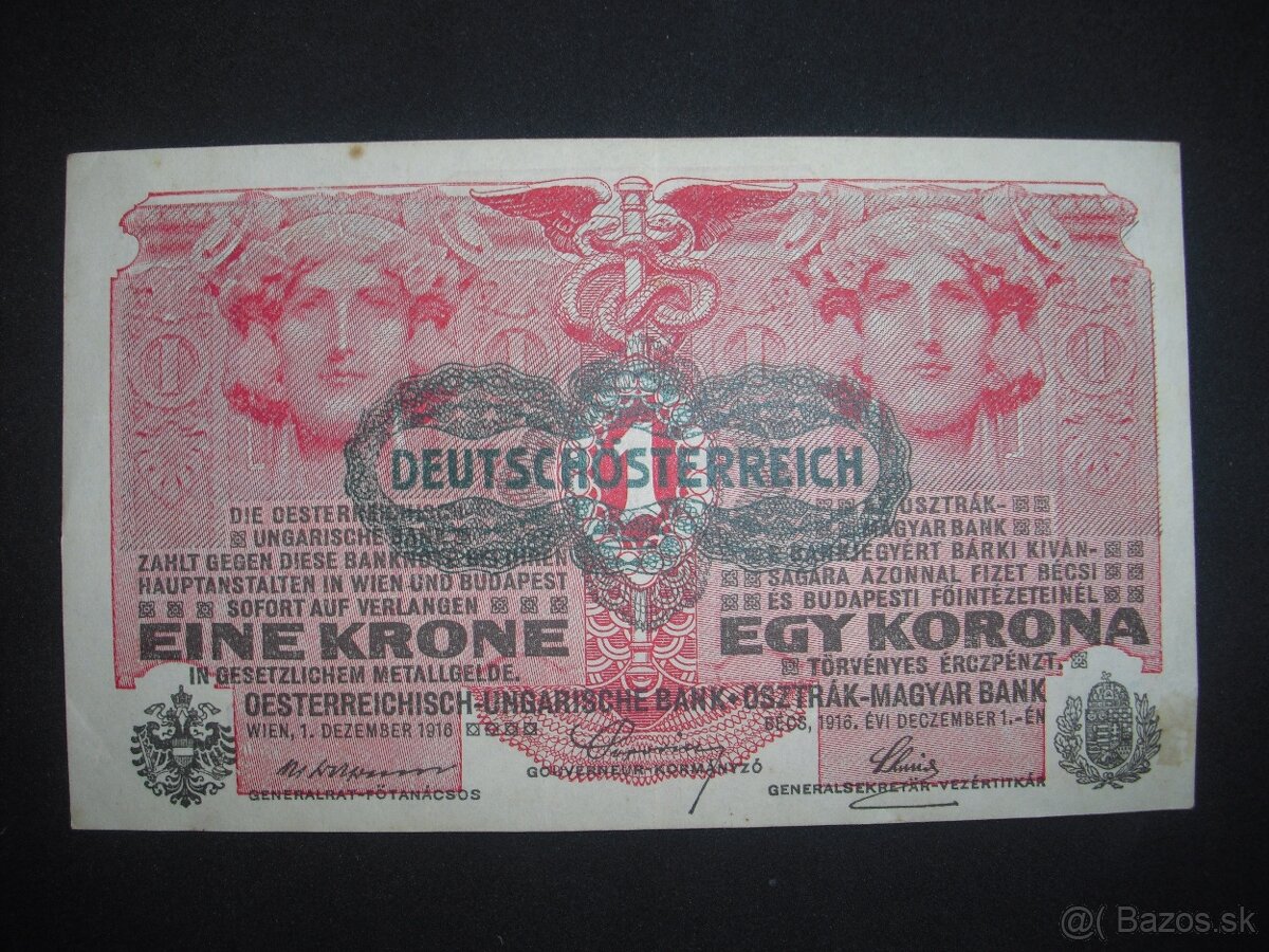 predam Rakusko Uhorske bankovky Kronen Koruny - 2