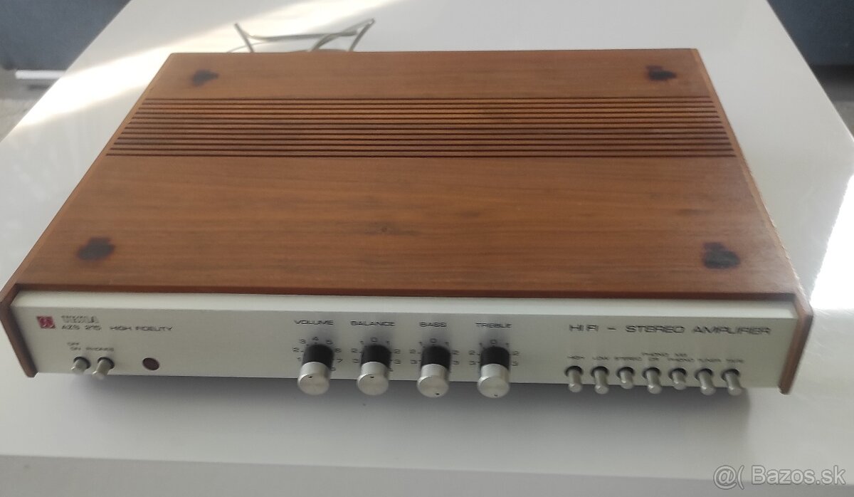 Tesla zosilovač a gramo. - 2