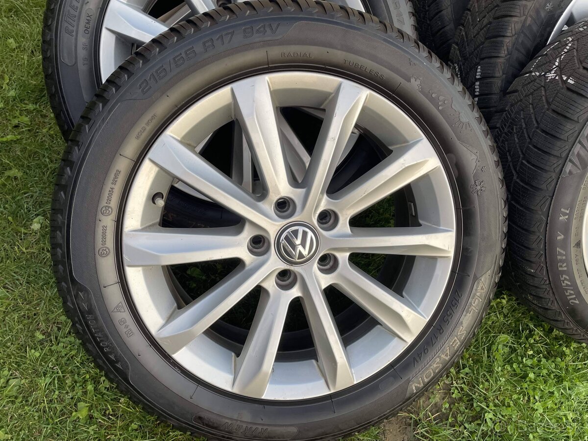 orig Alu disky LONDON Helsinky Stratos 215 55 17 zimné - 2