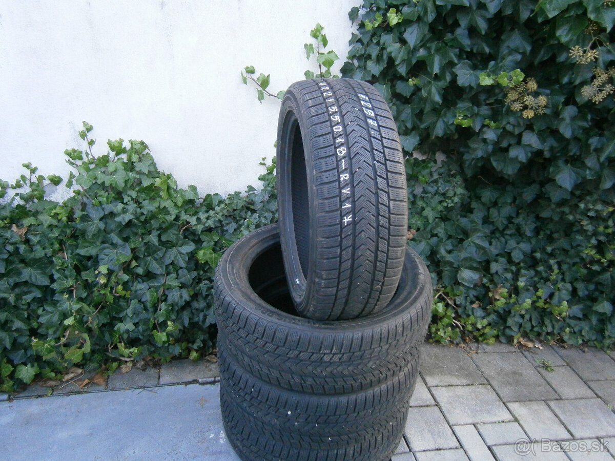 Predám 4x zimné pneu GRIPMAX 215/50 R18 96VXL - 2