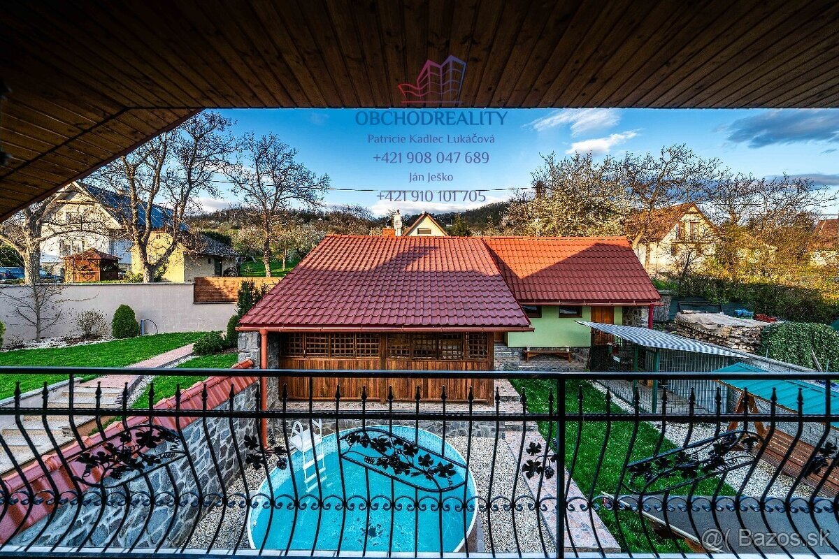 Rodinný dom s bazénom, relax zónou neďaleko Šíravy - 2