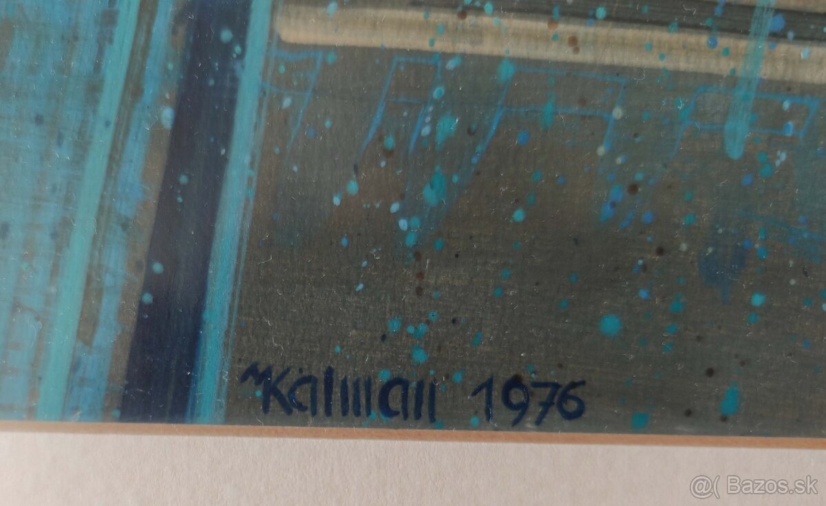 Grafika od Petra Kalmana, 1976 - 2