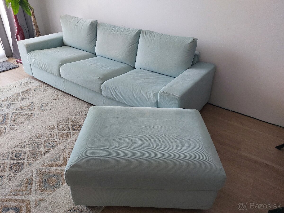Trojsedačka VIMLE + taburet - IKEA - v záruke - 2