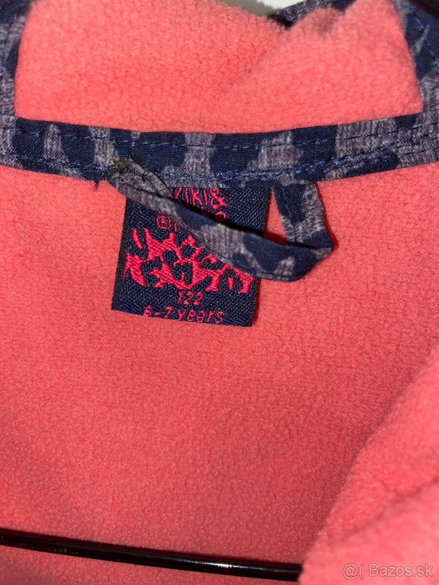 Prechodna softshelova bunda Kiki&Koko velkost 116/122 - 2