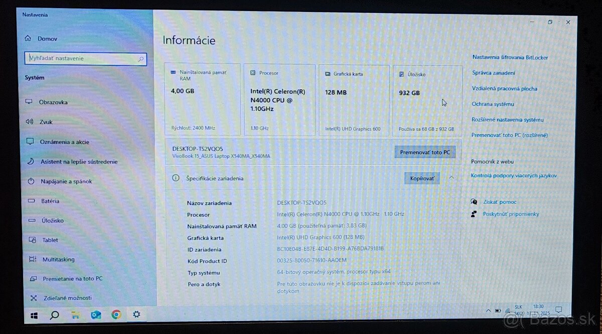 Asus X540MA-GQ054T - 2