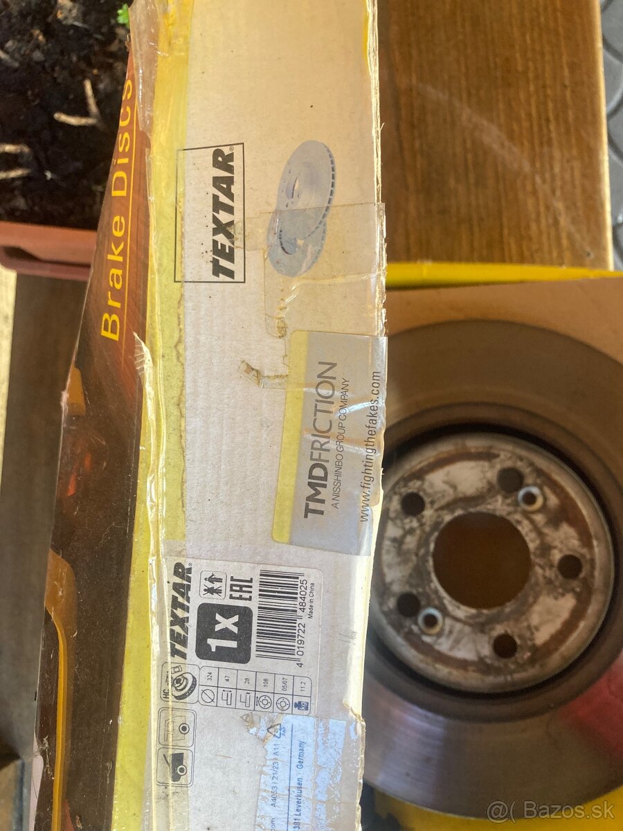 Predné brzdové kotúče Renault espace - 2