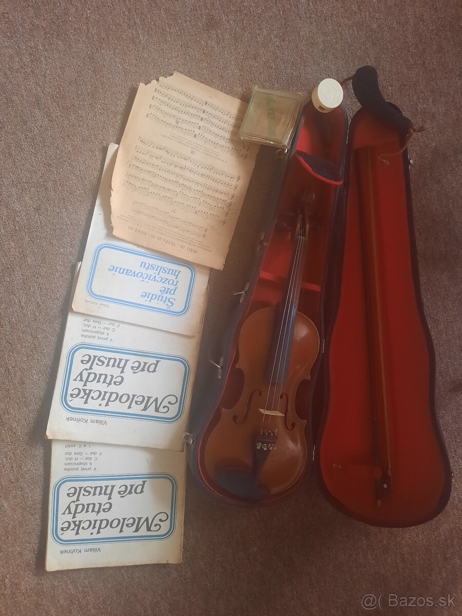 Predám detské husle s kufríkom - 2