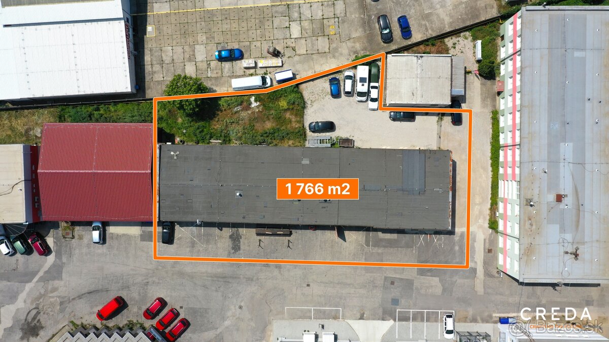 CREDA | predaj hala s lakovňou, Nitra - Priemyselná ul. - 2