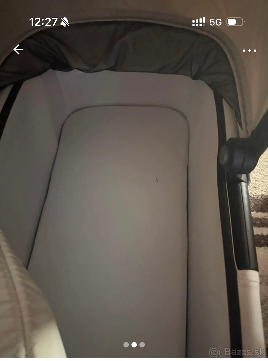 Predám vaničku Thule 3 v béžovej farbe - 2