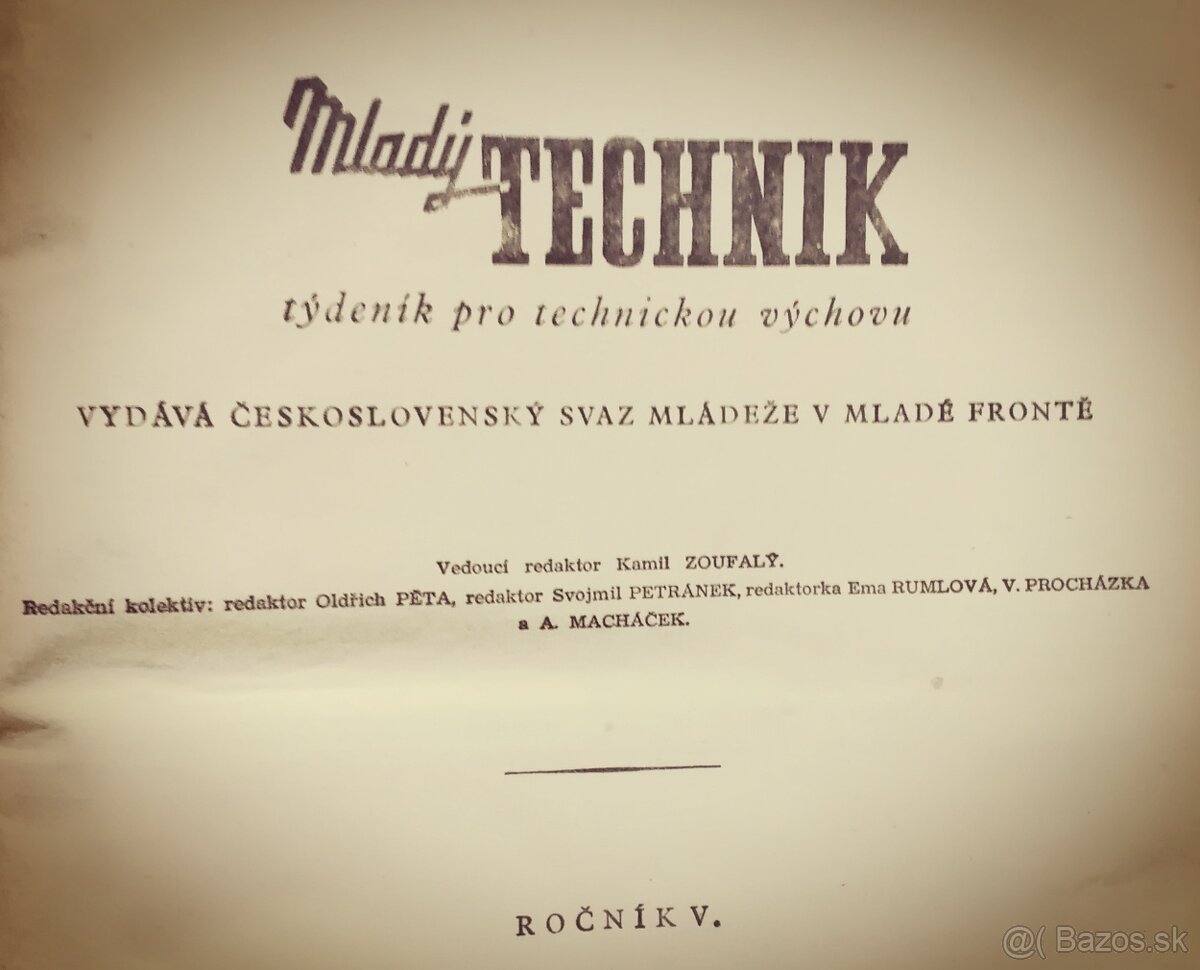 Mladý technik 1956 - 2