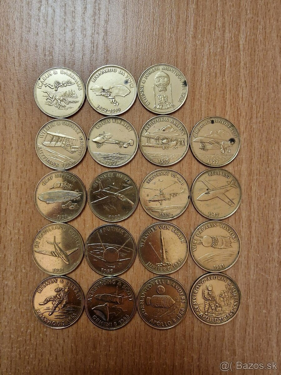 Zberateľské mince Shell - 2