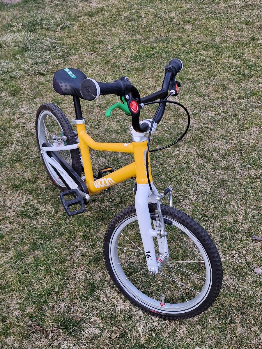 Detský bicykel woom 3 žltý - 2