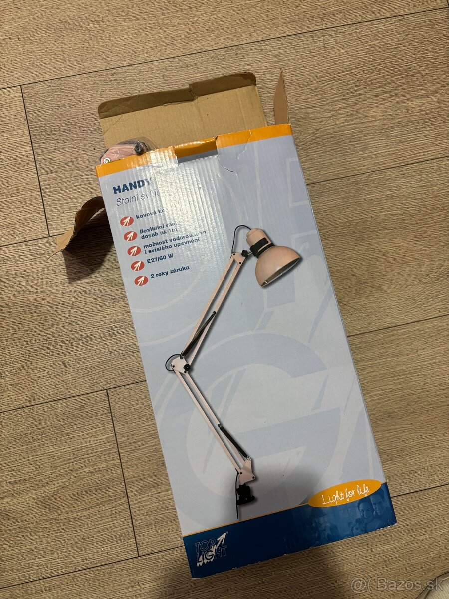Stolova lampa ruzova - 2