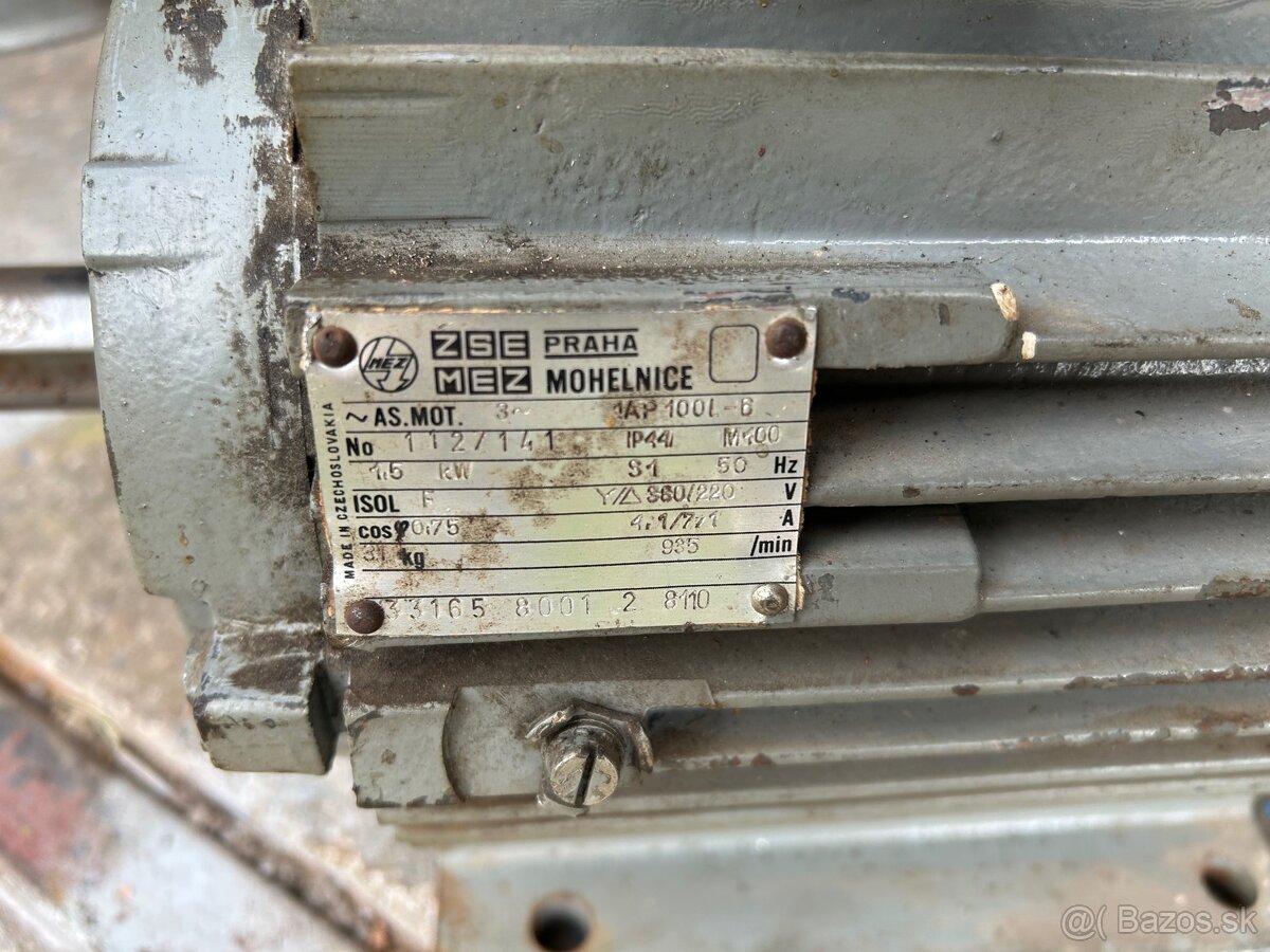 Predam elektromotor - 2