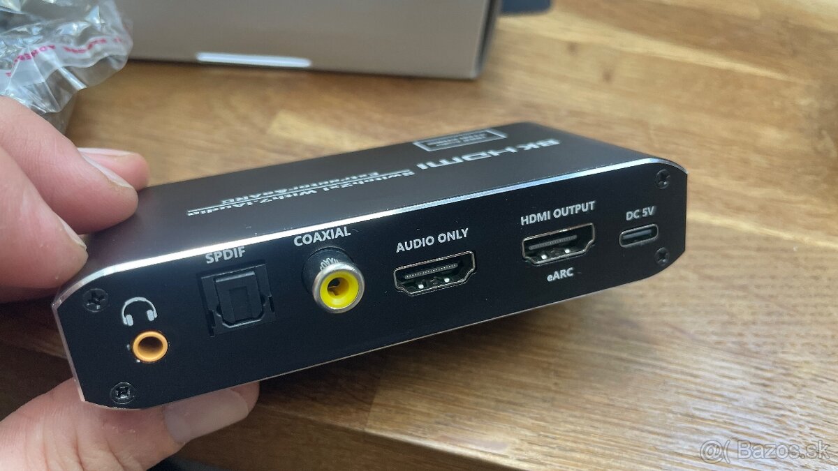 Predám HDMI 2.0b Audio Extractor Switch 4K 60Hz - 2