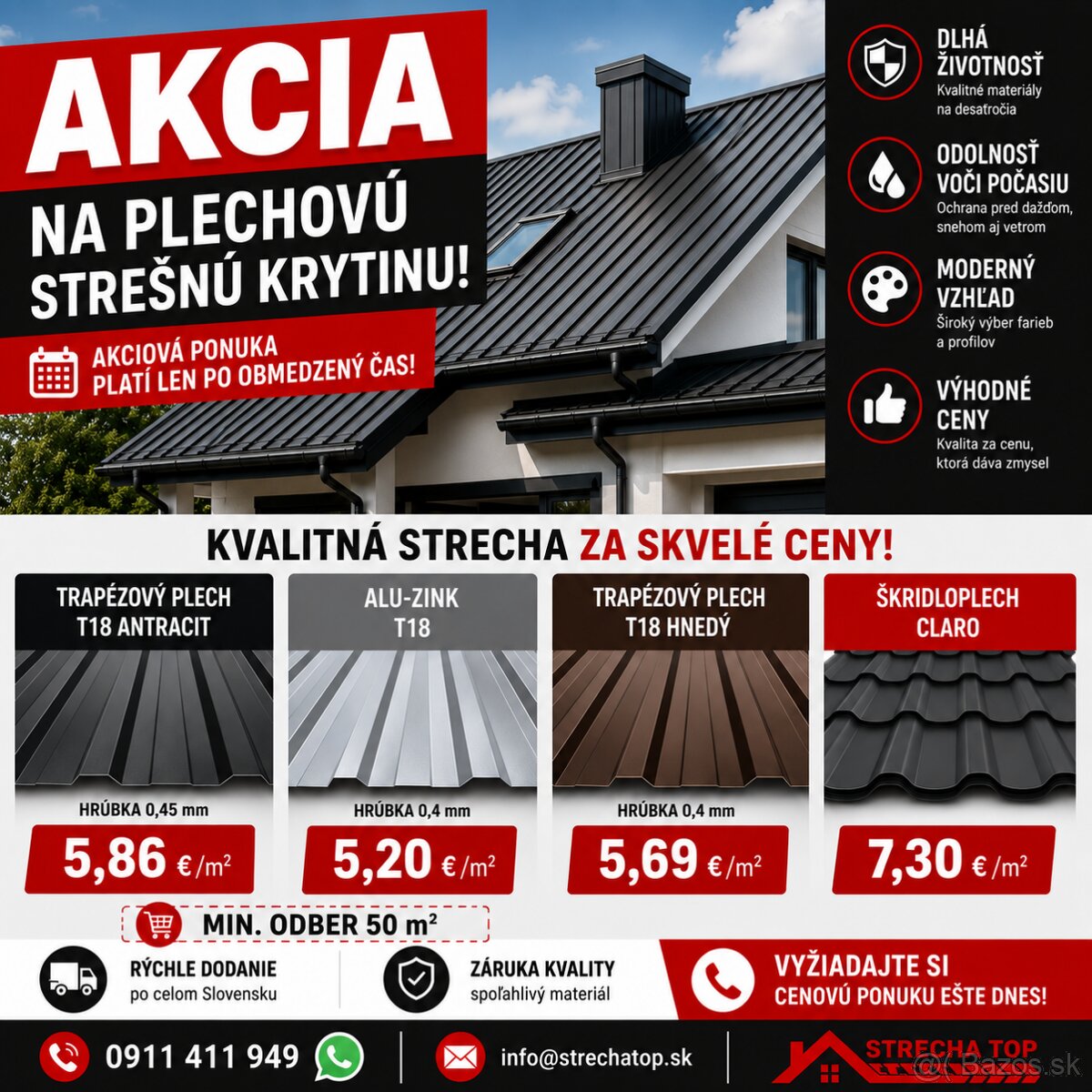 strešná krytina CLARO - 2