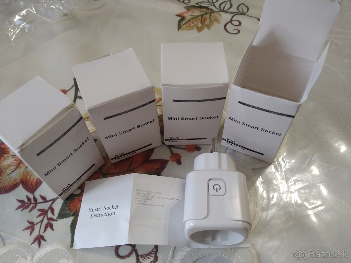 Predám Smart wi-fi zásuvky. - 2