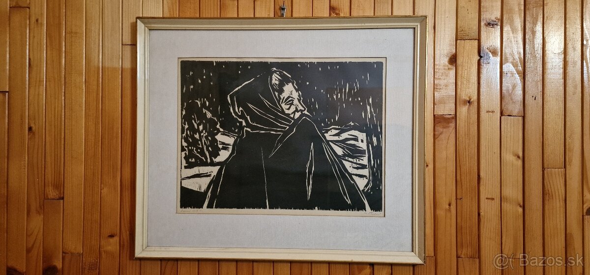 Obraz Matilda Čechová -Lesom 1959 - 2