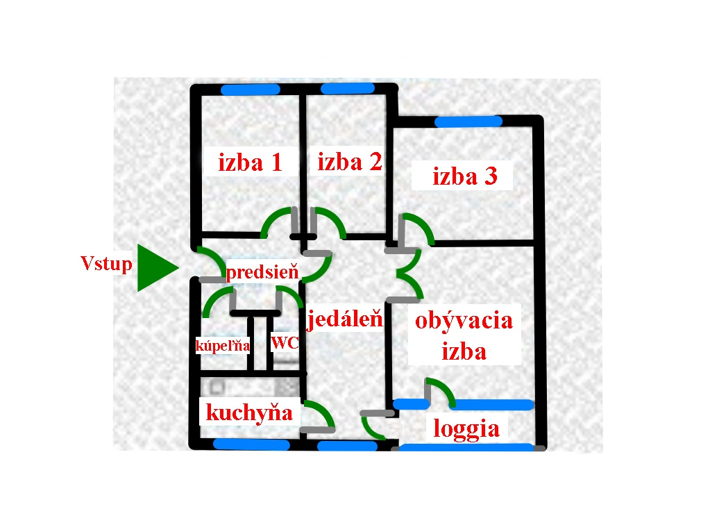 ZNÍŽENÁ CENA, 5-izbový byt na predaj v Giraltovciach - 2