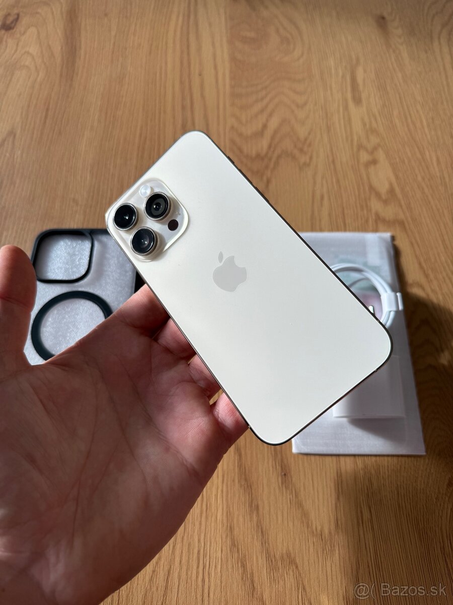 iPhone 14 Pro Max 128 gb Gold v záruke + príslušenstvo - 2