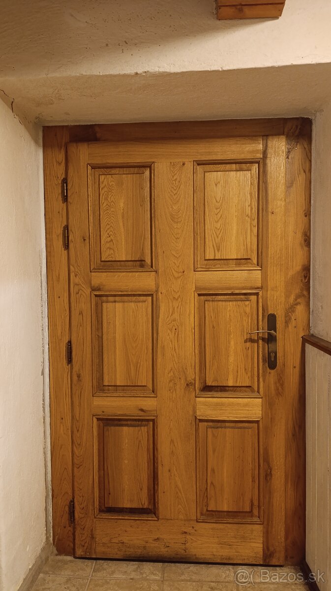 Dubové dvere - masív - 2
