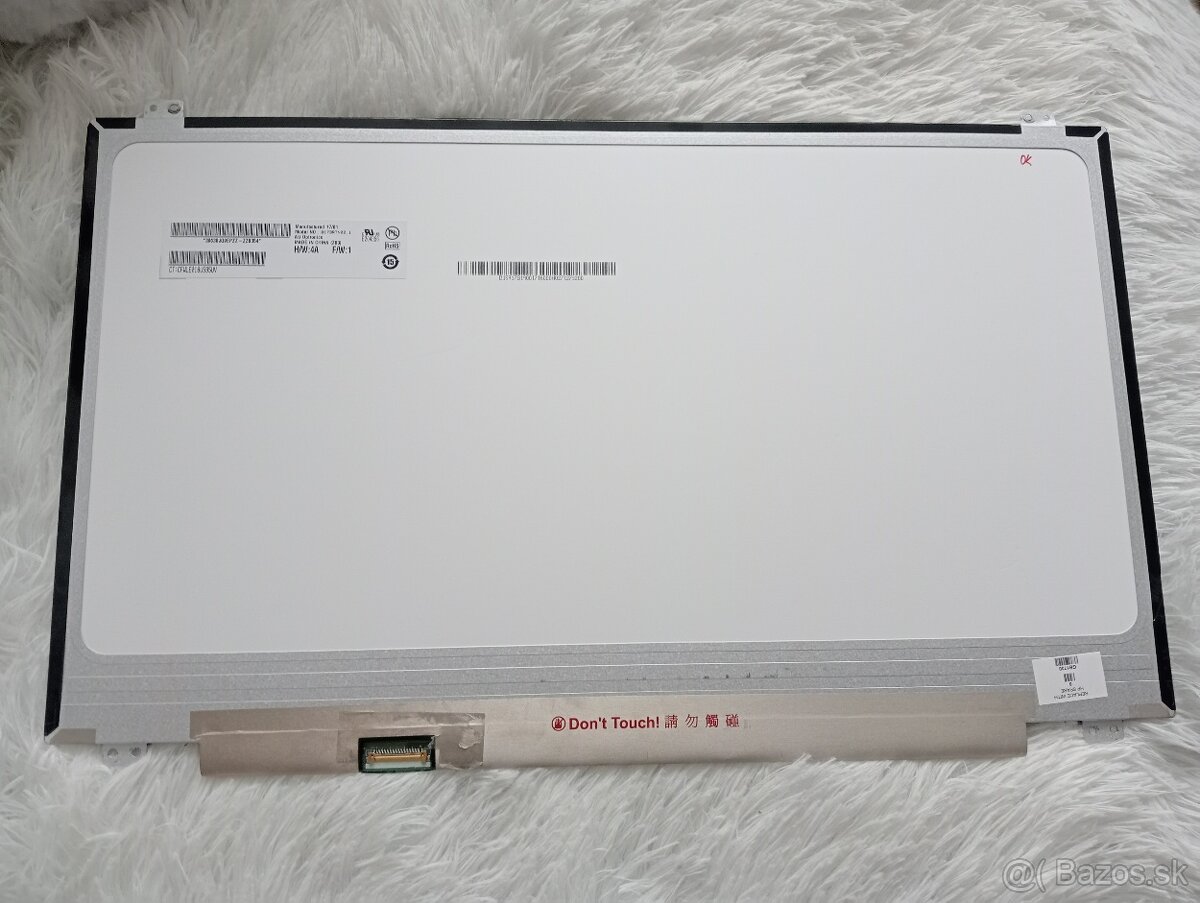 predám 17,3" LED SLIM displej 30pin eDP - B173RTN02 - 2