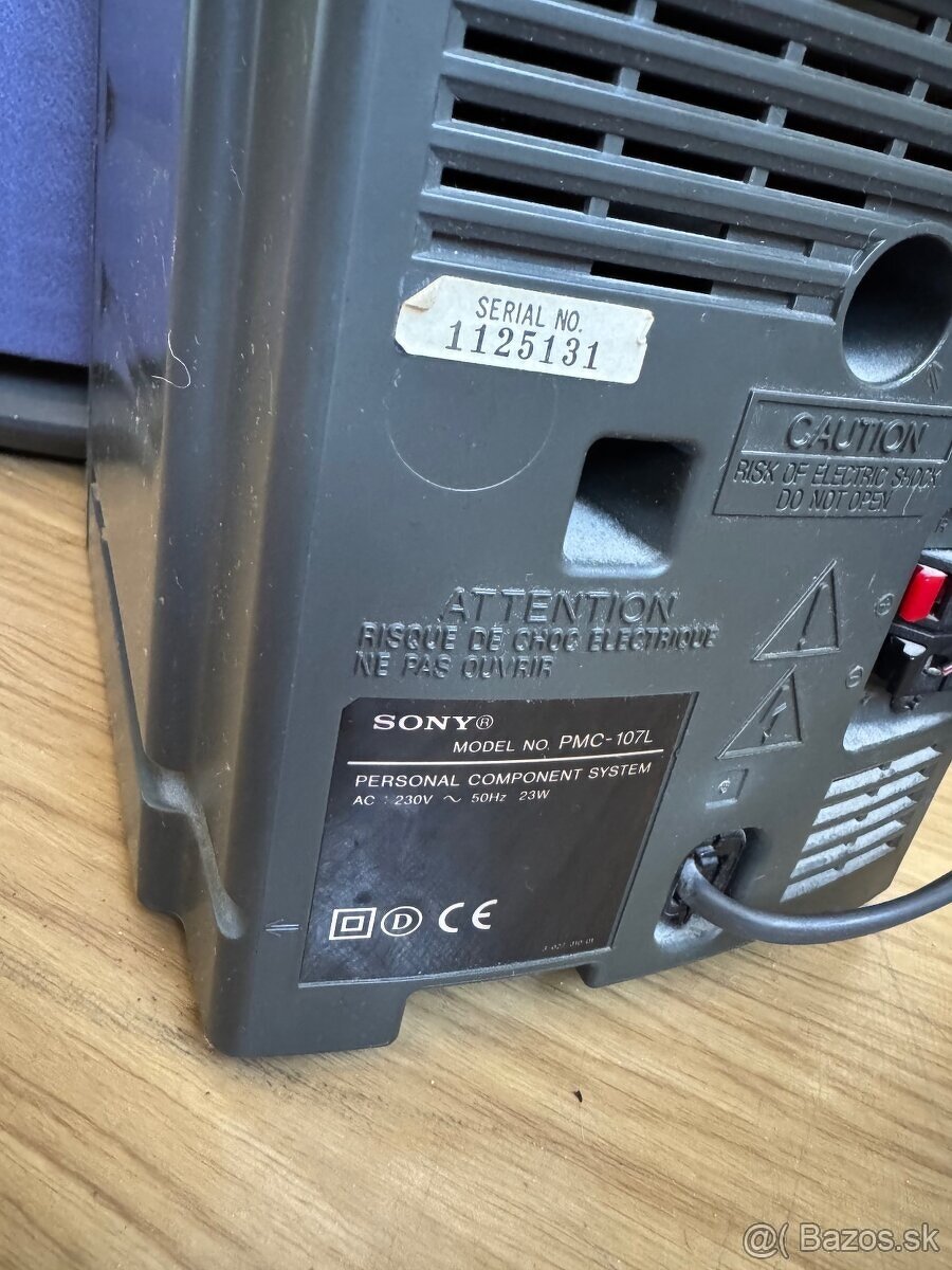 Hifi veža Sony PMC 107L - 2