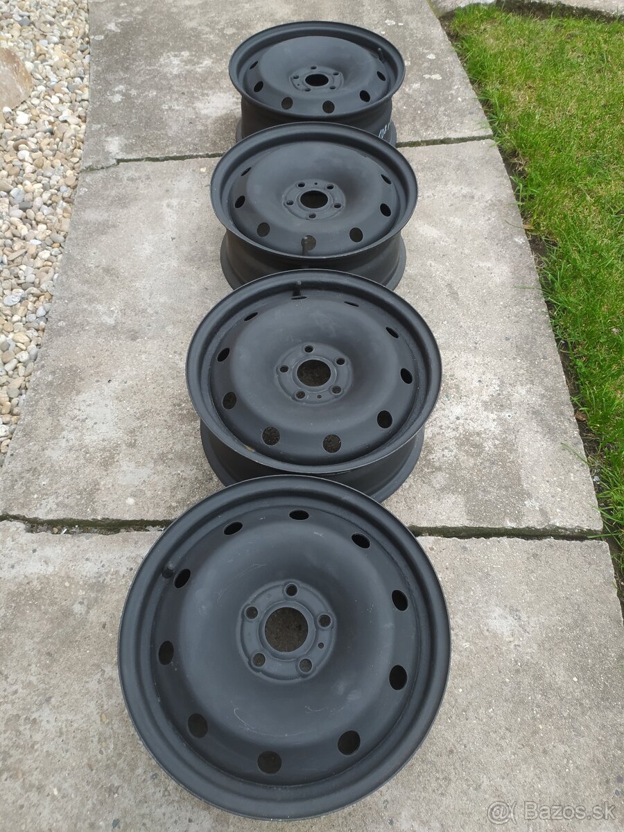 5x108 r16 plechové disky - 2