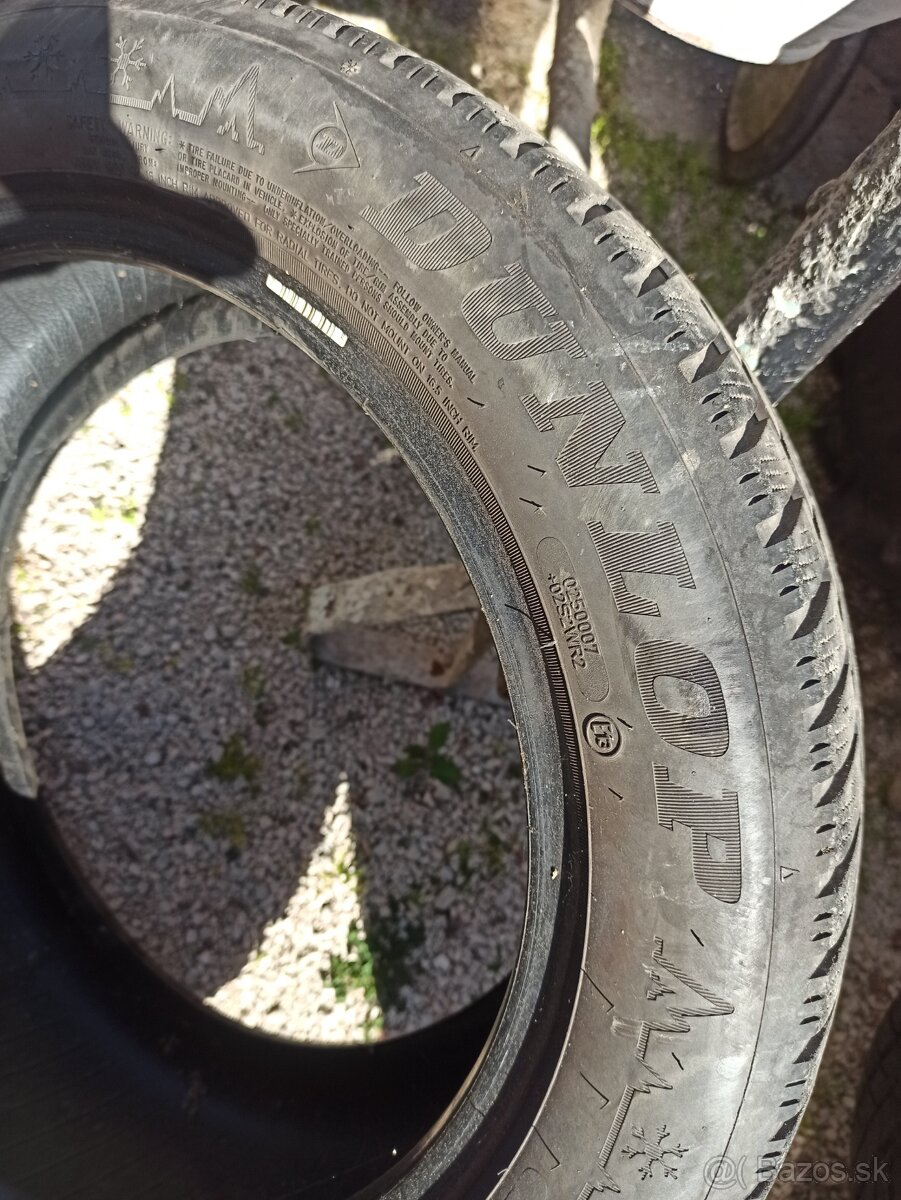 Predám zimné pneumatiky 2ks Dunlop Winter - 2