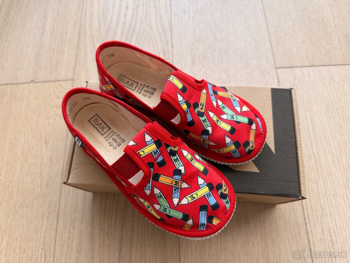 Nove detske papucky Rak, vel. 28 - 2