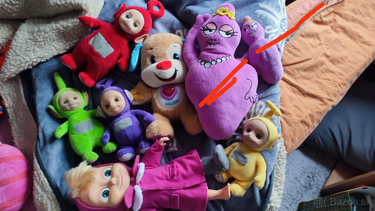 Plyšaky , Maša, Barbapapa, Havko, ... - 2