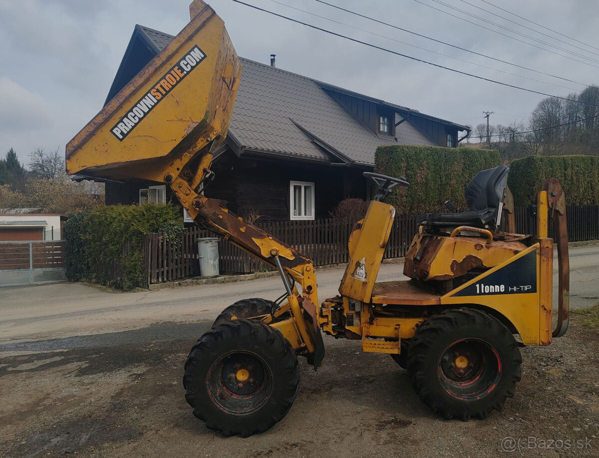 dumper / dampr Thwaites 1t , 4x4, 142 000Kč + DPH - 2