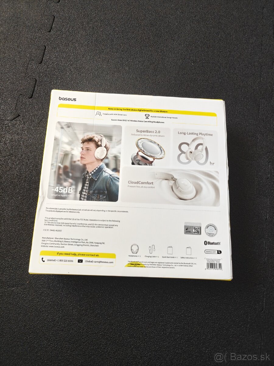 Slúchadlá baseus bass eh10 nc - 2