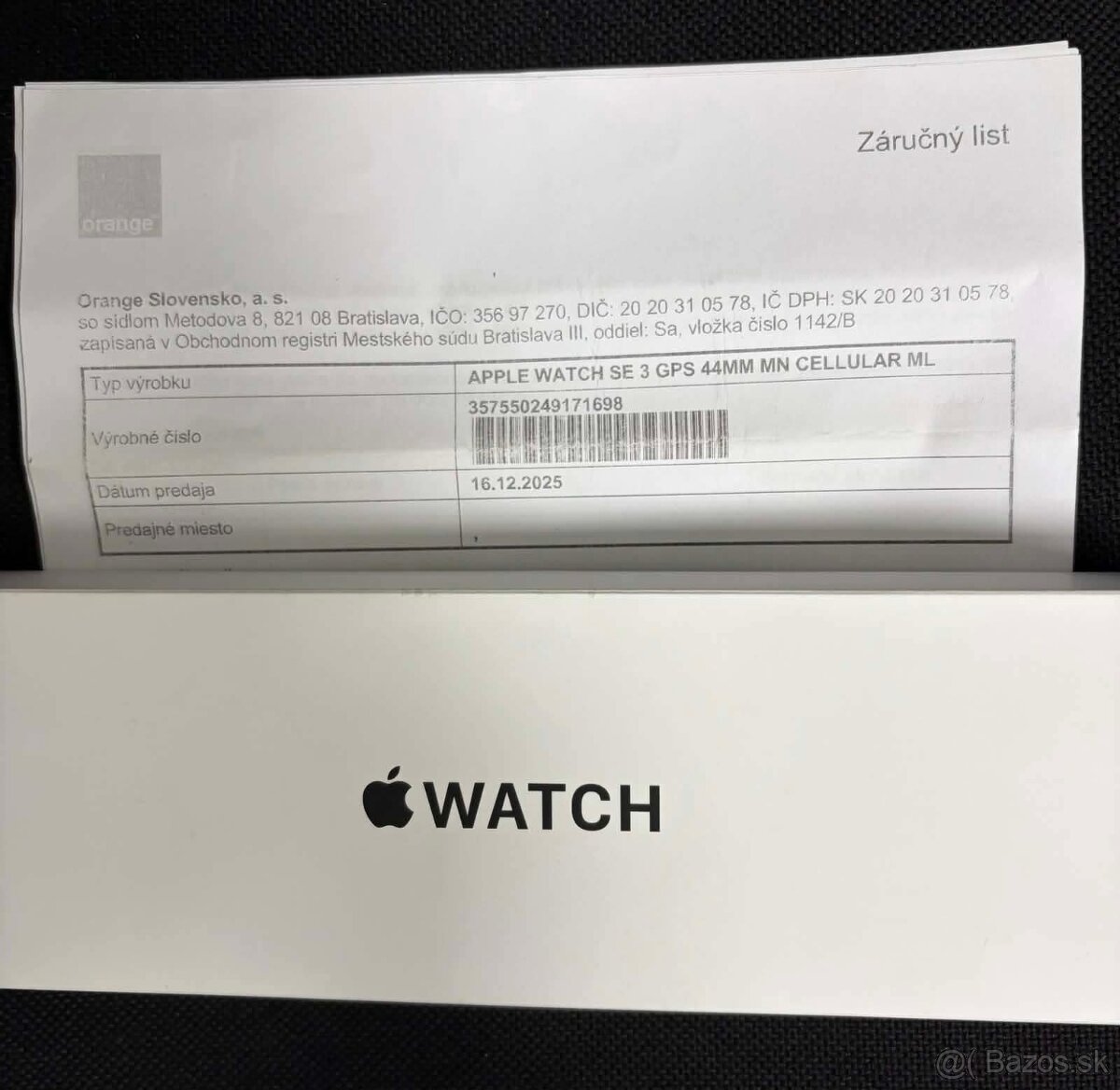 Apple Watch SE3 44mm CELLULAR - 2