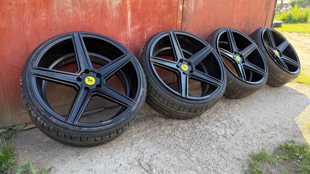 Kolesá 5x120 r22 konkávne - 2