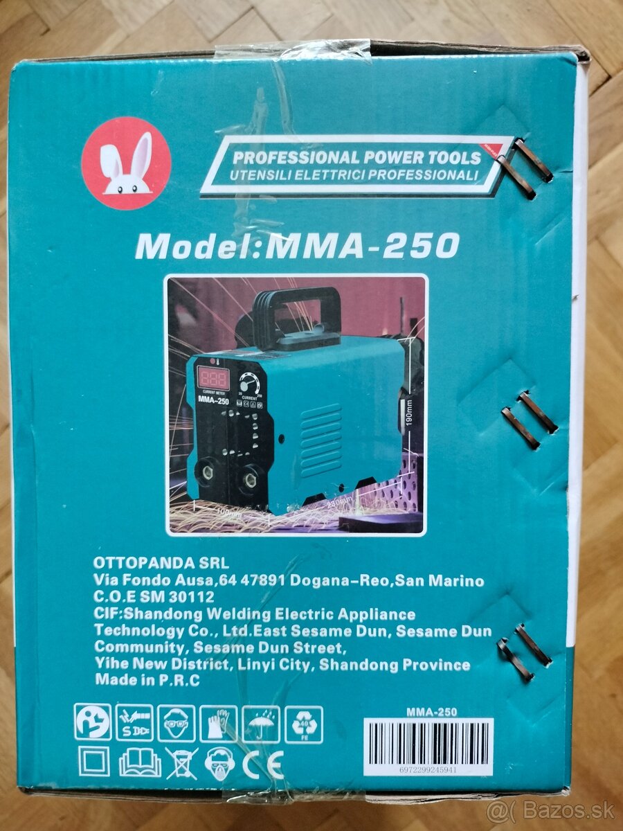 Zváračka MMA-250 - 2