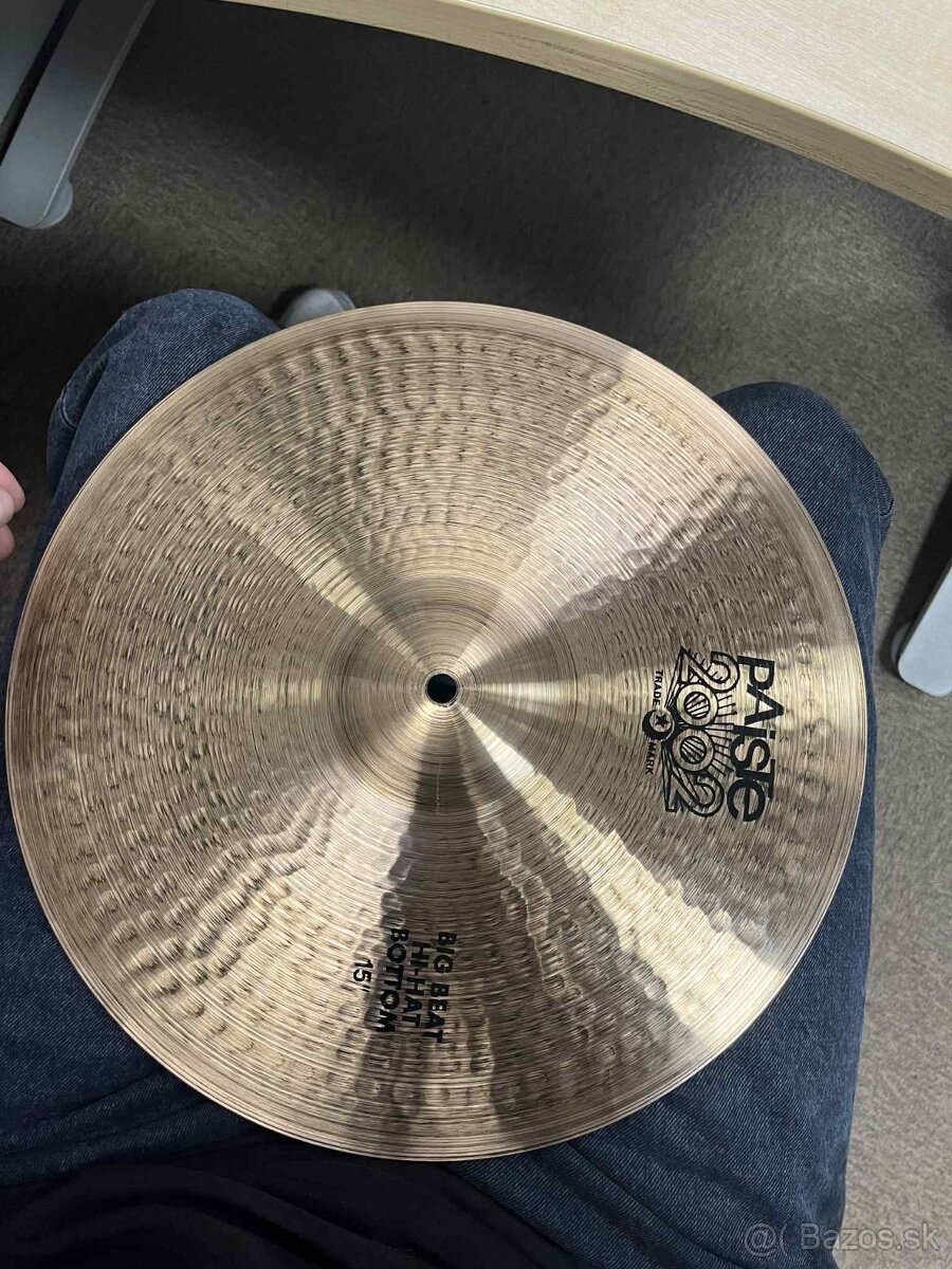 PAISTE 2002 BIG BEAT HIHAT 15” - 2