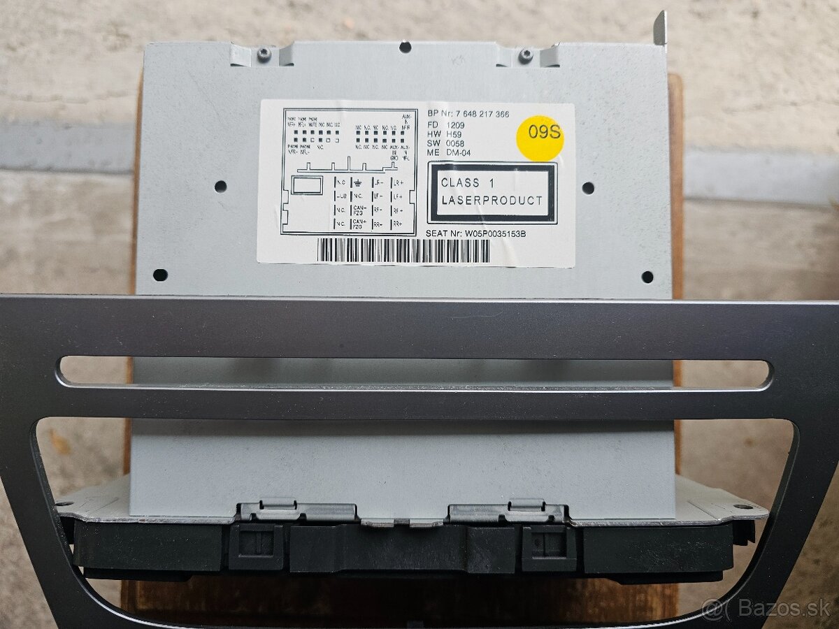 Seat altea autorádio - 2